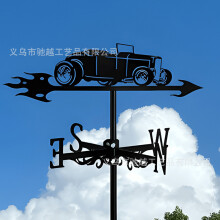 (B54) Protective Weather Vane/Rust-Resistant Coating/Elegant Little Cat Design/Perfect for Rooftops, Gazebos, Homes, Fence Posts, Greenhouses, Barns
