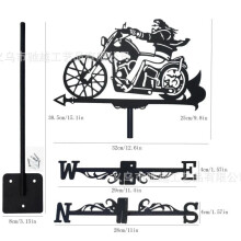 (B52) Protective Weather Vane/Rust-Resistant Coating/Elegant Little Cat Design/Perfect for Rooftops, Gazebos, Homes, Fence Posts, Greenhouses, Barns