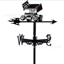 (B40) Protective Weather Vane/Rust-Resistant Coating/Elegant Little Cat Design/Perfect for Rooftops, Gazebos, Homes, Fence Posts, Greenhouses, Barns