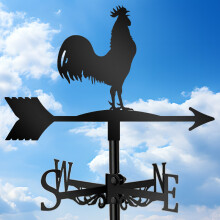 (B2) Protective Weather Vane/Rust-Resistant Coating/Elegant Little Cat Design/Perfect for Rooftops, Gazebos, Homes, Fence Posts, Greenhouses, Barns