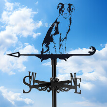 (B38) Protective Weather Vane/Rust-Resistant Coating/Elegant Little Cat Design/Perfect for Rooftops, Gazebos, Homes, Fence Posts, Greenhouses, Barns