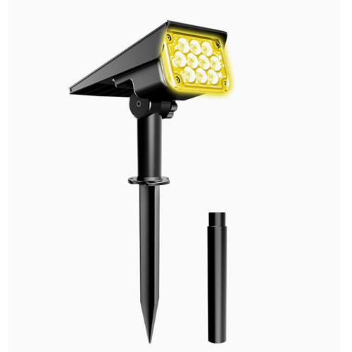 Solar Lamp Solar Post Light Solar Powered Outdoor Décor Waterproof Warm White