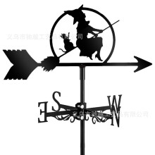 (C44) Rust-Proof Fighter Jet Wind Vane - Perfect For Roof Gardens, Sheds, Residences & Greenhouses | Outdoor Decorative Art Craft For Yards