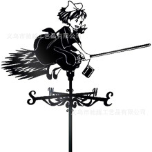 (C17) Rust-Proof Fighter Jet Wind Vane - Perfect For Roof Gardens, Sheds, Residences & Greenhouses | Outdoor Decorative Art Craft For Yards