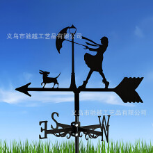 (C28) Rust-Proof Fighter Jet Wind Vane - Perfect For Roof Gardens, Sheds, Residences & Greenhouses | Outdoor Decorative Art Craft For Yards