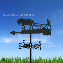 (C29) Rust-Proof Fighter Jet Wind Vane - Perfect For Roof Gardens, Sheds, Residences & Greenhouses | Outdoor Decorative Art Craft For Yards