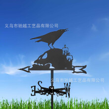 (C2) Rust-Proof Fighter Jet Wind Vane - Perfect For Roof Gardens, Sheds, Residences & Greenhouses | Outdoor Decorative Art Craft For Yards
