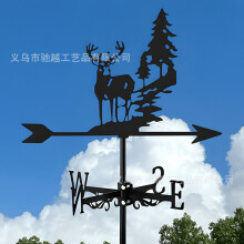 (C52) Rust-Proof Fighter Jet Wind Vane - Perfect For Roof Gardens, Sheds, Residences & Greenhouses | Outdoor Decorative Art Craft For Yards