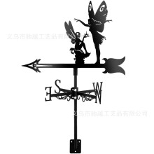 (C43) Rust-Proof Fighter Jet Wind Vane - Perfect For Roof Gardens, Sheds, Residences & Greenhouses | Outdoor Decorative Art Craft For Yards