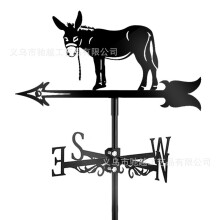 (C15) Rust-Proof Fighter Jet Wind Vane - Perfect For Roof Gardens, Sheds, Residences & Greenhouses | Outdoor Decorative Art Craft For Yards