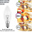 E14 40W Clear Candle Light Bulb, Dimmable Incandescent Bulb, Pack [JKW]_M 2