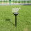 Solar Lawn Light Outdoor Ground Spike Night Light,Light Head Without Acrylic Panel 3