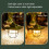 LY02 LED Retro Lantern Hand Tent Lamp USB Charging Camping Light(White) 6