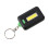 2 PCS 3W Mini COB LED Flashlight Keychain Emergency Camping  Backpack Light with 3 Modes(Green) 2