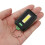 2 PCS 3W Mini COB LED Flashlight Keychain Emergency Camping  Backpack Light with 3 Modes(Green) 4
