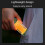 Rechargeable portable LED camping light/multi-functional flashlight (khaki) 6