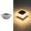 Waterproof Solar-Powered LED Pillar Light For Outdoor Courtyard Lighting(Mesh Warm Light) 2