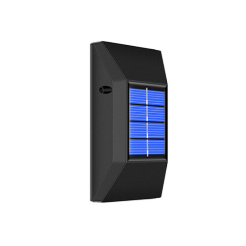 Outdoor Decorative Waterproof Solar Wall Light,6 LEDs White Light 1