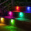 Outdoor Waterproof Courtyard Corridor Steps LED Solar Light(White+Colorful Light) 6
