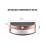Red Copper Human Body Induction Solar Wall Light( White Light) 2