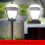 2 LED Solar Waterproof Outdoor Garden Light, White Light-Column Cap 6