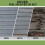Birchtree BIRCHTREE Plastic Garden Shed Apex 4X3FT Grey 5