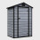 Birchtree BIRCHTREE Plastic Garden Shed Apex 4X3FT Grey 11