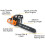 63cc Petrol Chainsaw 20 Inch - Heavy Duty Chainsaw 2