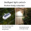 12 LED Solar Outdoor Waterproof Body Sensor Wall Light(Black Shell-White Light) 5