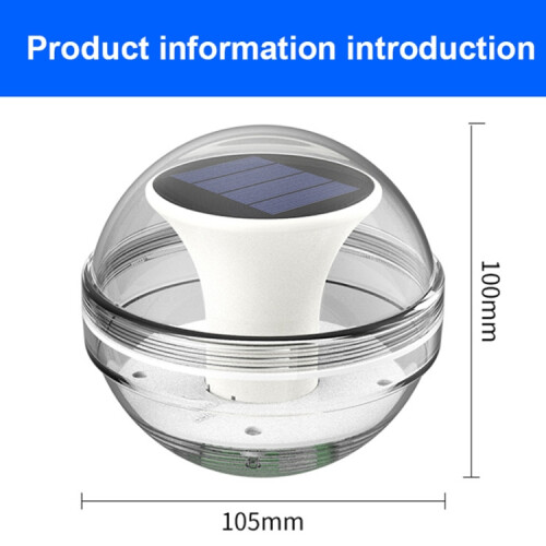 Solar Water Floating Lights Patio Pool Floating Landscape Decorative Lights(Three Light Mode) 2