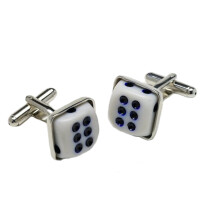 Double Six Dice Cufflinks