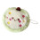 Miniature Plush Apples Design Holder Storage Pouch For-Green 1