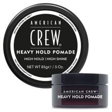 Pomada para Cabelo Masculina American Crew, Gel de Estilo com Forte Fixação e Alto Brilho, 85 g