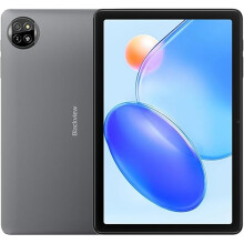 (Grey) Blackview Tab 20 WIFI Android 15 tablet, 12GB RAM + 64GB storage, 10.1-inch HD screen, 6000mAh battery, available in gray/blue/green.