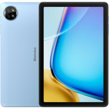 (Blue) Blackview Tab 20 WIFI Android 15 tablet, 12GB RAM + 64GB storage, 10.1-inch HD screen, 6000mAh battery, available in gray/blue/green.