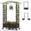 Jardinière verticale avec treillis et système d'arrosage automatique 1