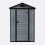 Birchtree BIRCHTREE Plastic Garden Shed Apex 4X4FT Grey 11