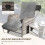 2 Seater Patio Rattan Chaise Lounge Sofa Set 7