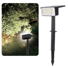 49 LEDs Solar Spot Light Solar Lamp Waterproof Garden Yard Lawn White