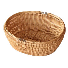 Oval Market Deep Wicker Shopping Basket