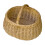 Deluxe Car Wicker Shopping Basket 1