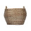Antique Wash Stumpy Wicker Log Basket 7