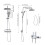 Living And Home Thermostatic Shower Mixer Set 6