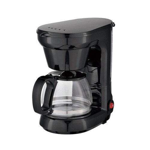 (Black, US Standard) US EU Standard Drip Coffee Machine Auto Coffee Maker Milk Tea Coffee Pot