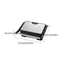 (Black, US Standard) Bistecche alla griglia, salsicce, hamburger, panini, piadine (secondo gli standard americani ed europei)