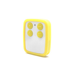(Yellow) Télécommande multifréquence 250-868 MHz pour porte de garage, volet et barrière à code tournant