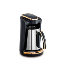 (Stainless Steel Cup Version, European Standard) Caffettiera in acciaio inox in stile europeo con temperatura costante e riscaldamento automatico.