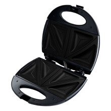 (Triangle, US Standard) Dreieckiger Sandwichmaker aus Edelstahl, beidseitig beheizbar, multifunktional für den Heimgrill