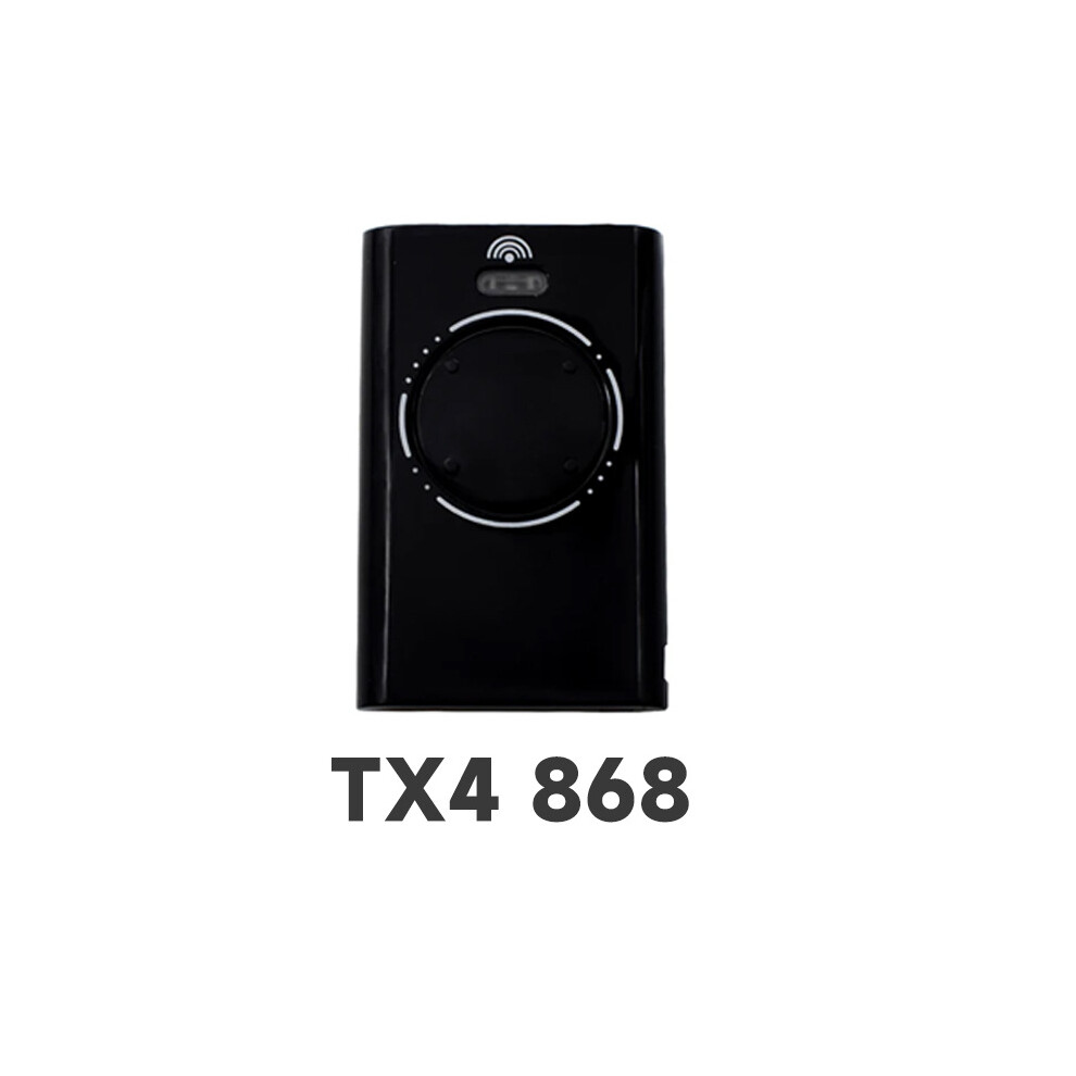 (Black 4-Button 868Mhz) 868 Xt2 Xt4 Slh Lr 433Mhz Rolling Code Garage Door Remote Transmitter 3592637367160