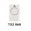 (White 2-button 868MHZ) 868 XT2 XT4 SLH LR 433MHZ Rolling Code Garage Door Remote Transmitter 1